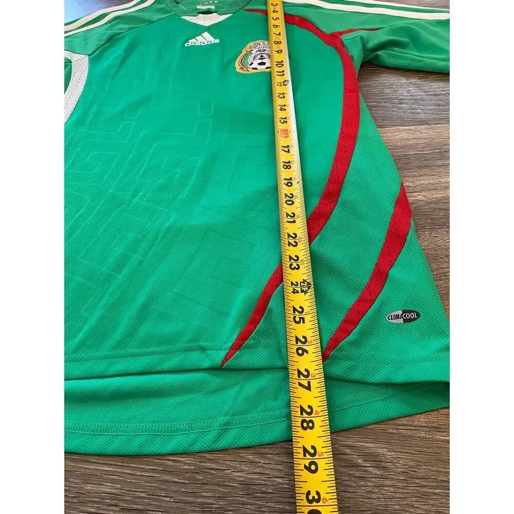 Official Adidas Mexico 2009/10 FORMOTION Player Issue Home Soccer Jersey Green S